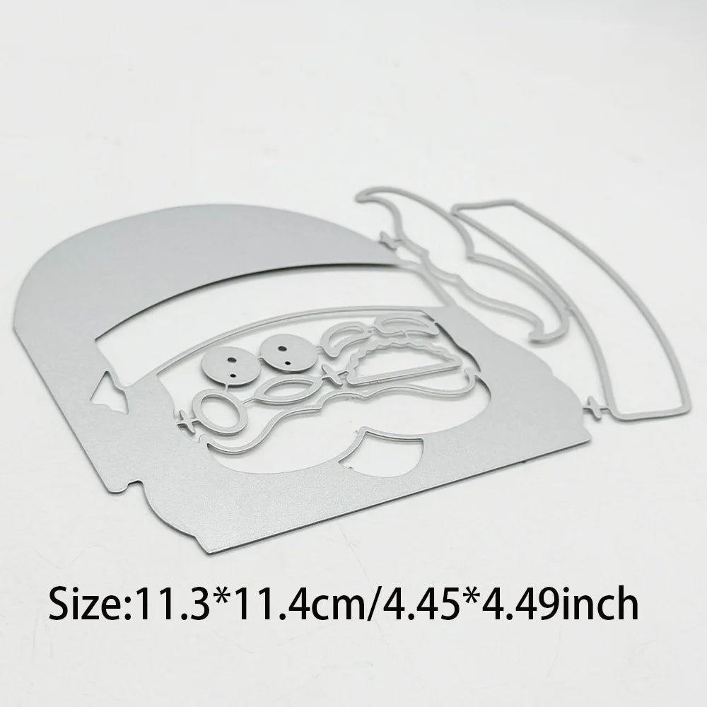 KSCRAFT Gift Bag Christmas Add On Cutting Dies Stencils for DIY Scrapbooking Decorative Embossing DIY Paper Cards - Kaiju Mafia