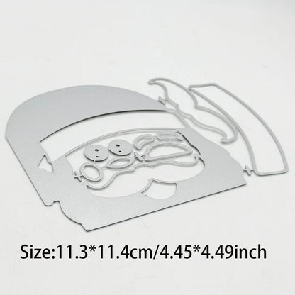 KSCRAFT Gift Bag Christmas Add On Cutting Dies Stencils for DIY Scrapbooking Decorative Embossing DIY Paper Cards - Kaiju Mafia