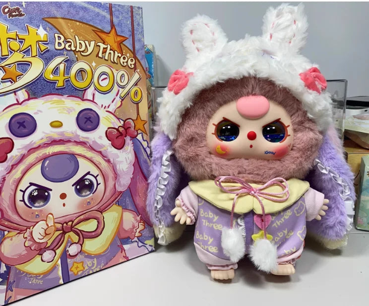 In stock new product Sweet Dream 400% plush blind box cute doll ornament for girls Valentines Day birthday gift can be collected