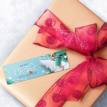 120Pcs/roll Merry Christmas Stickers Happy New Year Gift Sealing Stickers Holiday Candy Bag Box Decoration Stationery Stickers - Kaiju Mafia