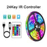 RGB 5050 LED Strip Light Remote App Control TV Led Backlight Flexible Ribbon Tape USB 5V Led Light for PC Gaming Room Decoration - Kaiju Mafia
