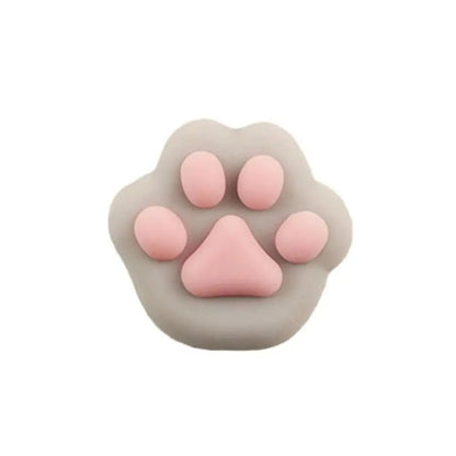 Mini Cat Paw Squeeze Toy Silicone Pinch Decompression Toy Plush TPR Fidget Sensory Toys For Kids Adults Gift - Kaiju Mafia
