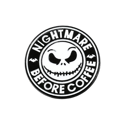 Disney The Nightmare Before Christmas Enamel Pin Cartoon Figure Sally Jack Skellington Metal Badge Brooch Kawaii Accessories - Kaiju Mafia