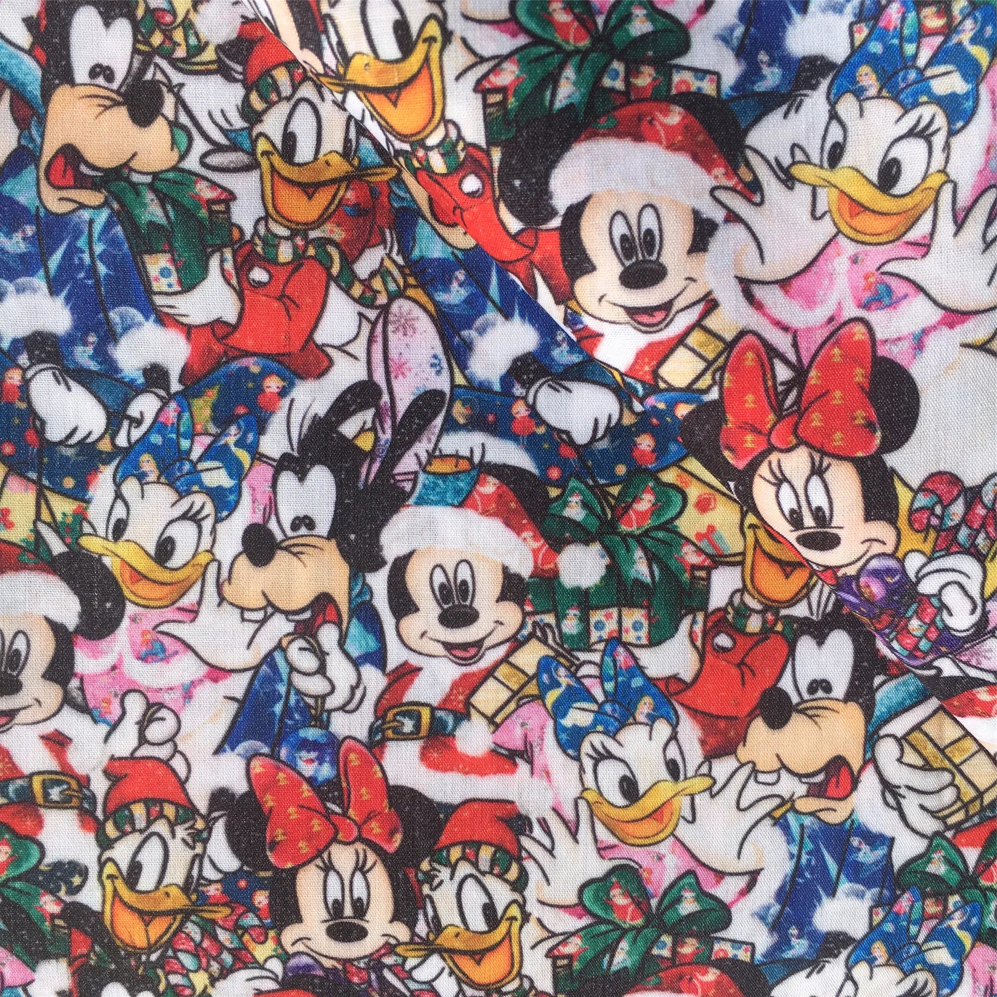 Disney Christmas Princess 50*145cm 100% Cotton Fabric Sewing Quilting Fabric Needlework Material DIY Handmade Patchework - Kaiju Mafia