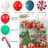 Christmas Balloon Garland Arch Kit Red Green Lolipop Cone Star Foil Balloons New Year Christmas Party Decoration Supplies Gifts - Kaiju Mafia