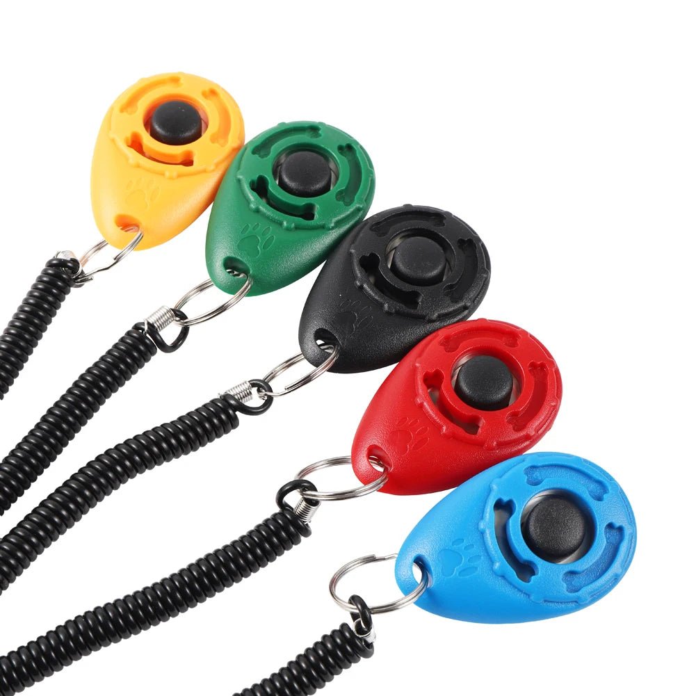 Adjustable Sound Clicker - Dog Training Tool with Wrist Strap and Key Chain - Kaiju Mafia