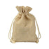 50/100Pcs Burlap Linen Drawstring Bag Jute Gift Bag Jewelry Packaging Organizer Storage Bag Party Favor Party Candy Bags - Kaiju Mafia