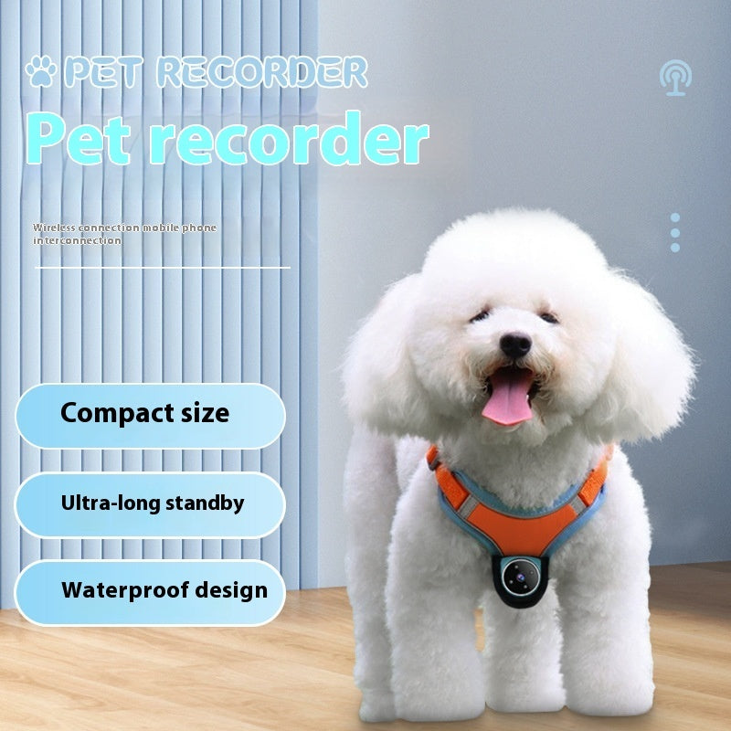 Pets Recorder and Tracker Collar for Dogs And Cats