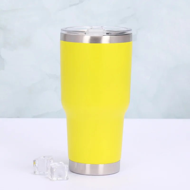 30oz 20oz Tumblers Yetys Travel Mugs Beer Cup With Straw Lids Stainless Steel Vacuum Insulat Thermal Water Bottle for Car Coffee - Kaiju Mafia