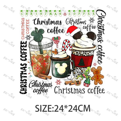 Disney Christmas Iron Transfers - Kaiju Mafia