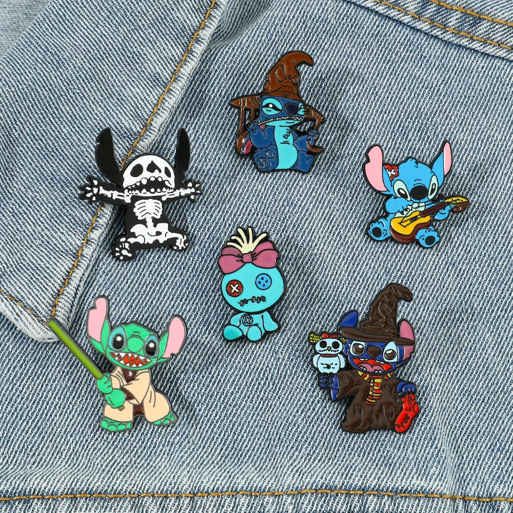 Lilo &amp; Stitch Brooch Pins