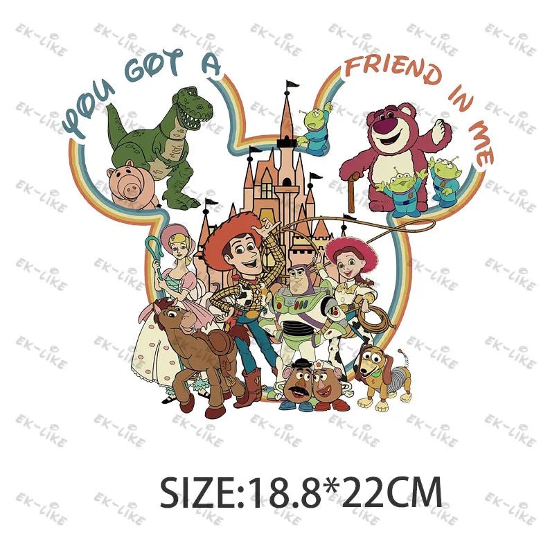 Disney Christmas Iron Transfers - Kaiju Mafia