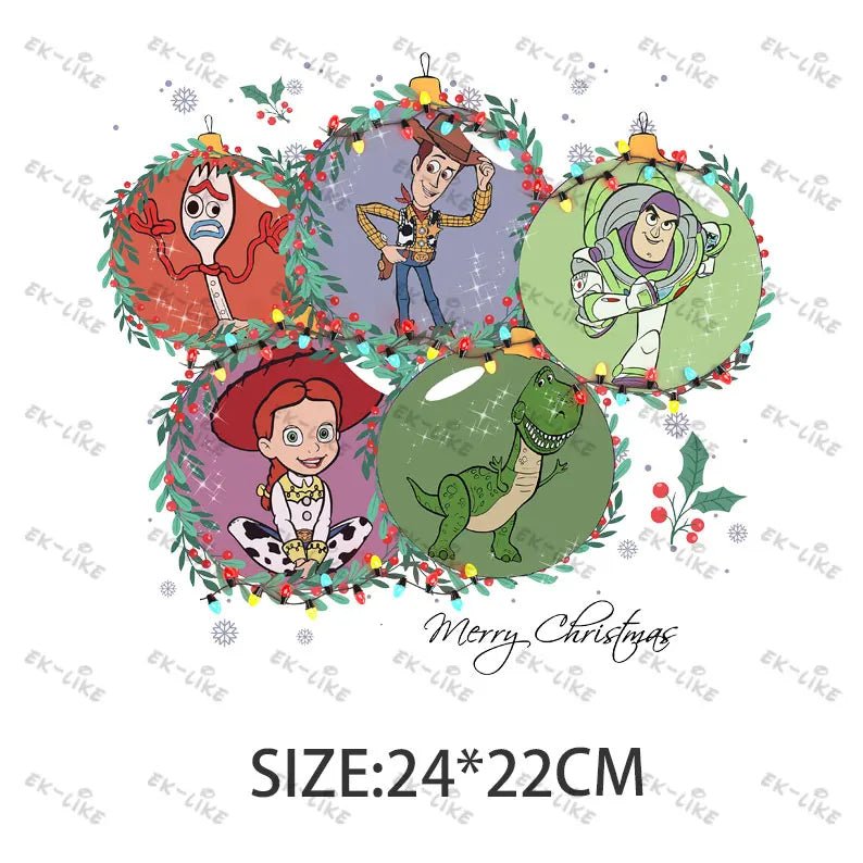 Disney Christmas Iron Transfers - Kaiju Mafia