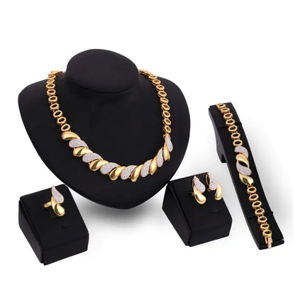 Gold Indian Jewelry Set