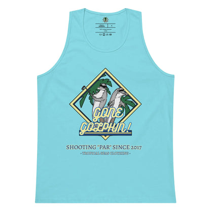 Men’s Premium Gone Golphin Tank Top - Kaiju Mafia