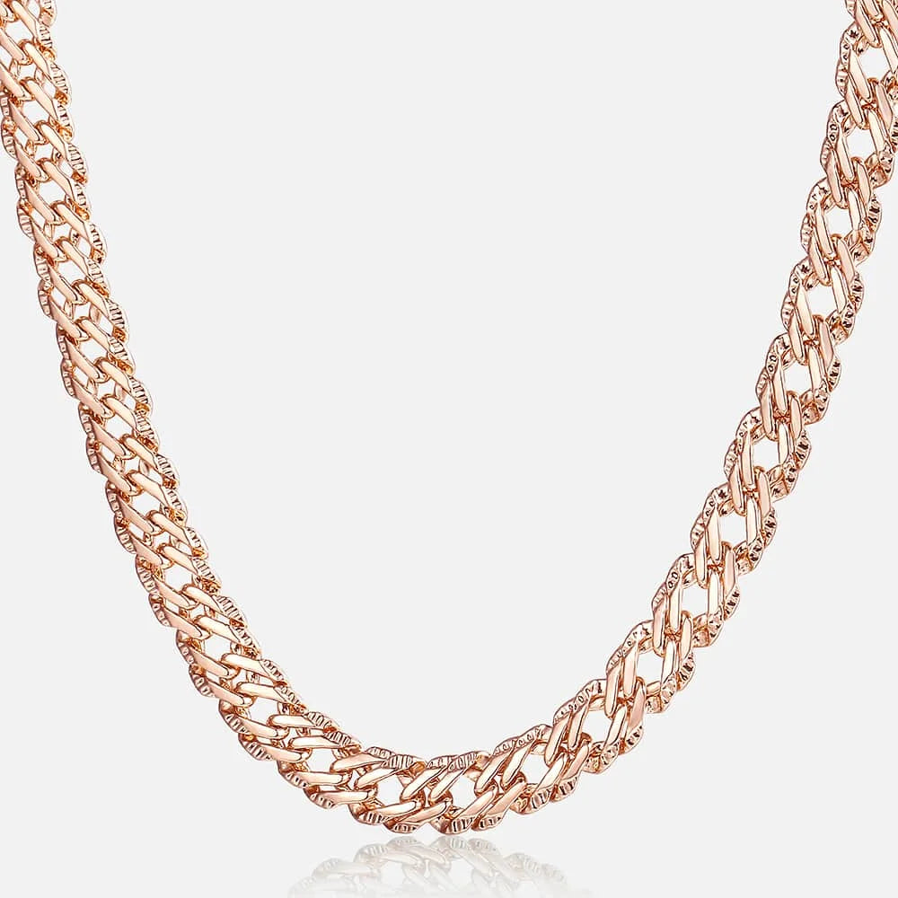 Trendsmax Rose Gold Necklace