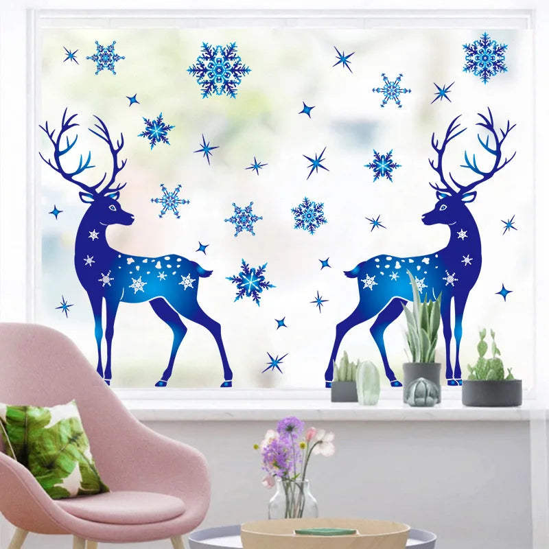 Christmas Snowflake Window Stickers