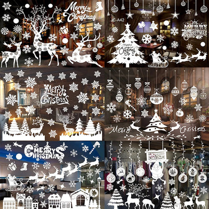 Christmas Snowflake Window Stickers