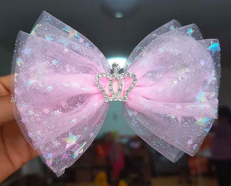 Silver Star Printed Tulle - Kaiju Mafia