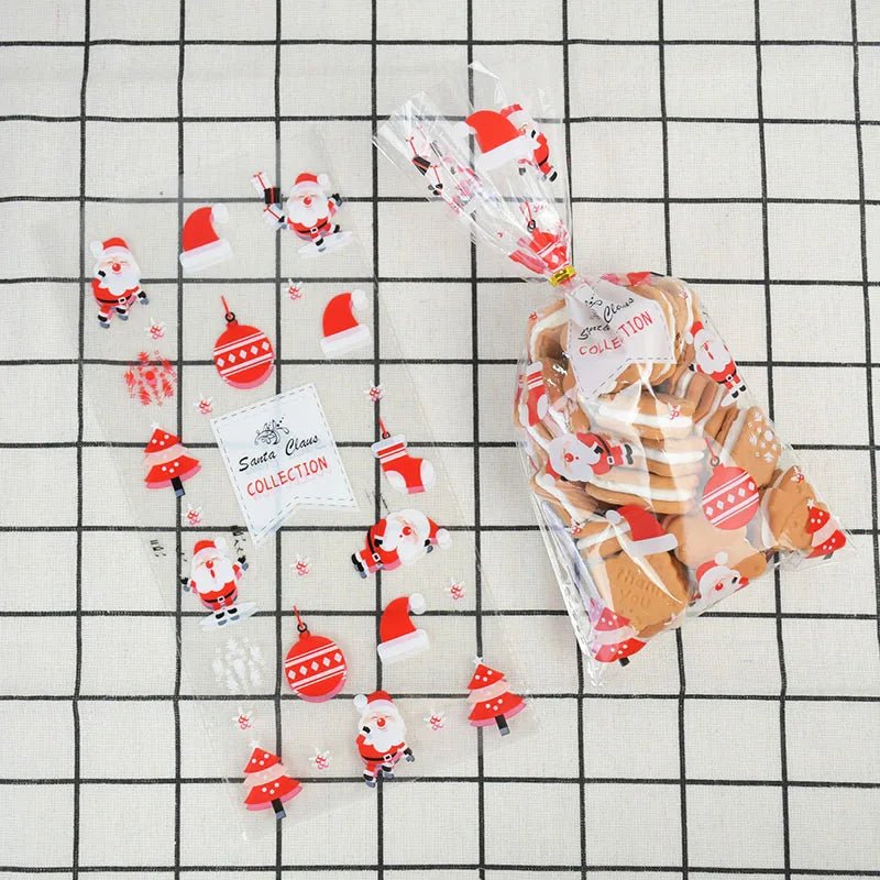 Transparent Christmas Gift Bags - Kaiju Mafia