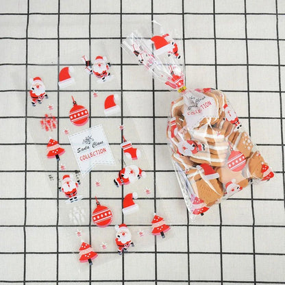 Transparent Christmas Gift Bags - Kaiju Mafia