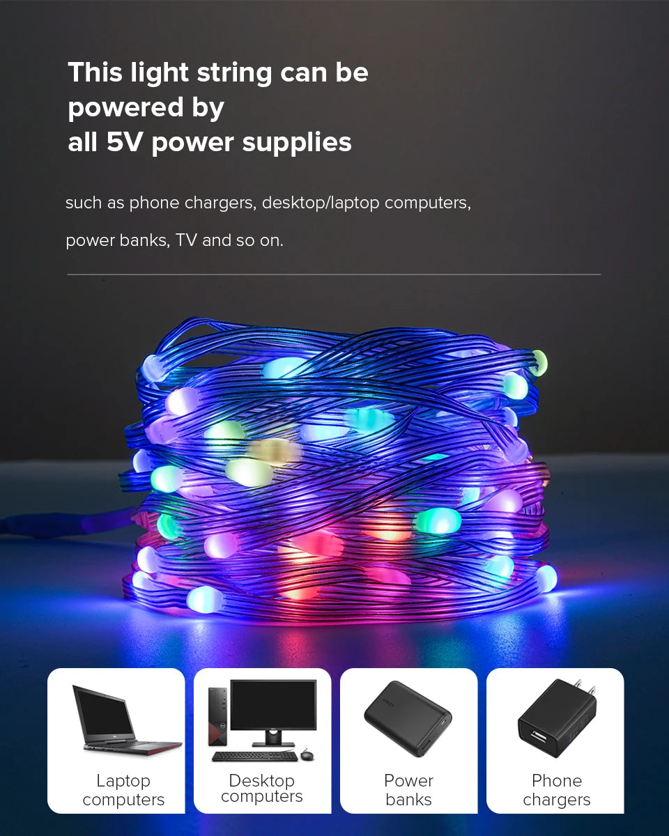 50 LED String Lights