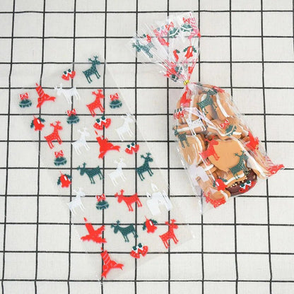 Transparent Christmas Gift Bags - Kaiju Mafia