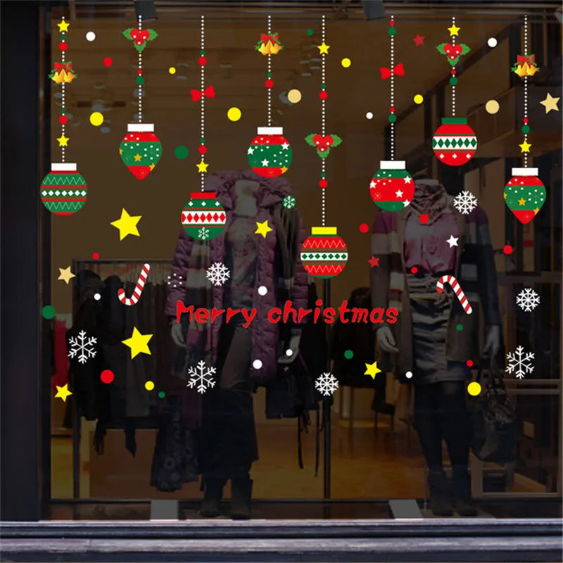 Christmas Snowflake Window Stickers