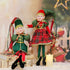 Elf Couple Navidad New Year Xmas Gifts for Kids Plush Dolls Toys Christmas Tree Pendant Drop Ornaments Hanging Decoration - Kaiju Mafia