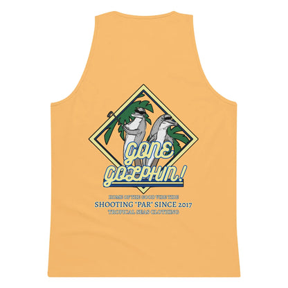 Men’s Premium Gone Golphin Tank Top - Kaiju Mafia