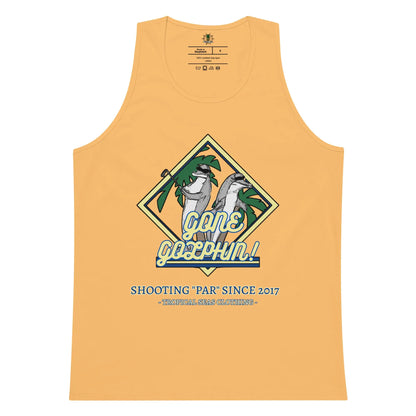Men’s Premium Gone Golphin Tank Top - Kaiju Mafia