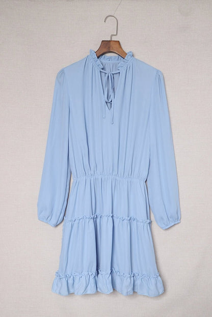 2024 Autumn Solid Color Thin Jumpsuit Skirt Fashion Slim Looking Temperament Commute Pullover Loose Knee - Length Dress Women - Kaiju Mafia