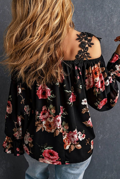 Autumn and Winter Printing Long Sleeves Fashion Pullover Tops Chiffon Shirt - Kaiju Mafia