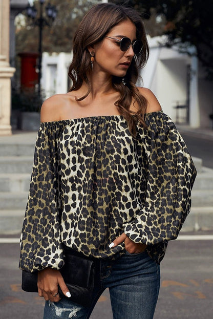 Off - the - Shoulder Fashion Tube Top off - Neck Pullover Long Sleeves Shirt - Kaiju Mafia