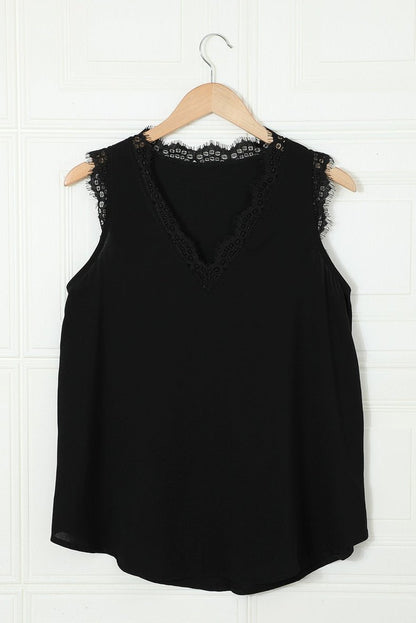 Fashion Eyelash Thin Summer Sleeveless Tops Vest - Kaiju Mafia