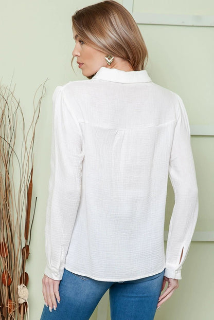 2024 New Arrival Lace Cut Out Long Sleeve Shirt Coat - Kaiju Mafia