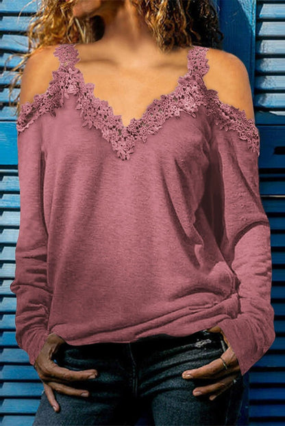 Fashion Sexy Thin Long Sleeves T-shirt Women&