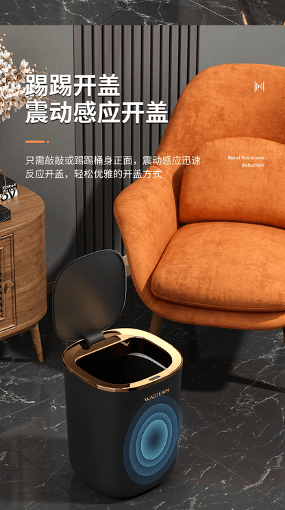 Smart Kitchen Bathroom Rechargeable Inductive Ashbin - Kaiju Mafia