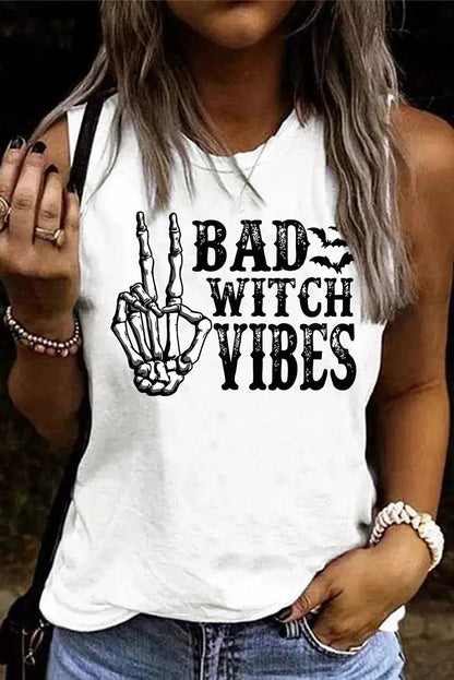 Summer New round Neck Loose Gradient Color Sleeveless T-shirt - Kaiju Mafia