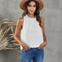 Sleeveless Trendy Loose Chiffon I - Shaped Vest Tops - Kaiju Mafia