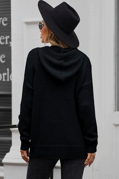 2024 Fashion Pure Color Kangaroo Pocket Turtleneck Knitting Sweater Female Winter New Arrival Thickened Heattech Thickening Sweater Female - Kaiju Mafia