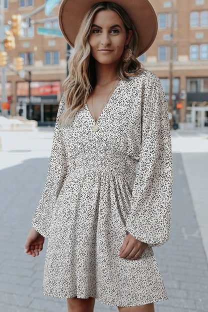 Early Autumn New Arrival Fashion Pullover Polka Dot Long Sleeve Dress - Kaiju Mafia