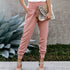 High Waist Nine Points European and American Fashion Minimalist Loose - Fit Tappered Trousers - Kaiju Mafia