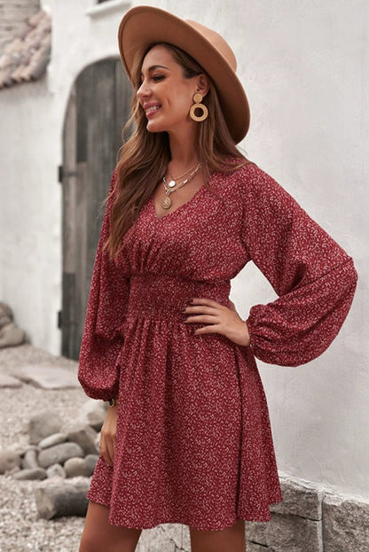 Early Autumn New Arrival Fashion Pullover Polka Dot Long Sleeve Dress - Kaiju Mafia
