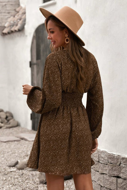 Early Autumn New Arrival Fashion Pullover Polka Dot Long Sleeve Dress - Kaiju Mafia