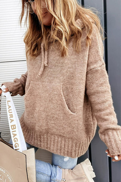 2024 Fashion Pure Color Kangaroo Pocket Turtleneck Knitting Sweater Female Winter New Arrival Thickened Heattech Thickening Sweater Female - Kaiju Mafia