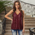 2024 Summer New Arrival Sequin Sling Vest Women Fashion Trendy Fashion All - Match Outwear V Neck Sleeveless Tops Women - Kaiju Mafia