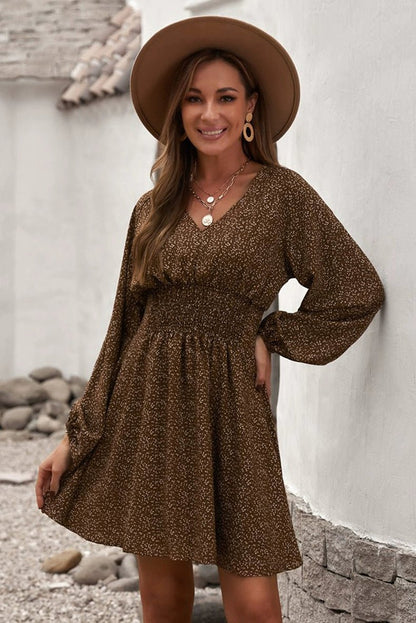 Early Autumn New Arrival Fashion Pullover Polka Dot Long Sleeve Dress - Kaiju Mafia
