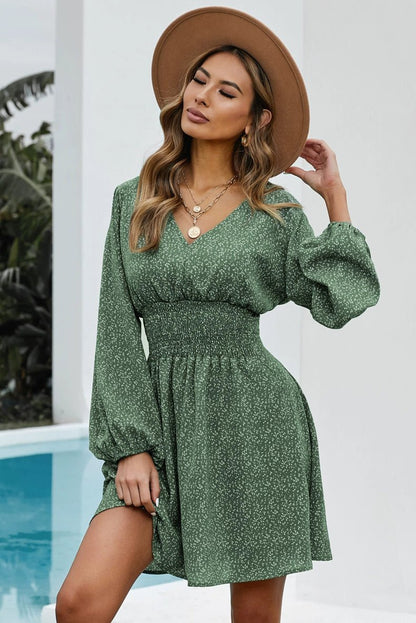 Early Autumn New Arrival Fashion Pullover Polka Dot Long Sleeve Dress - Kaiju Mafia