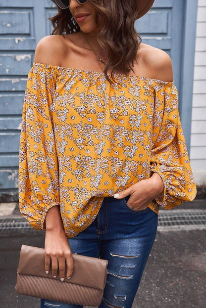 Off - the - Shoulder Fashion Tube Top off - Neck Pullover Long Sleeves Shirt - Kaiju Mafia